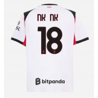 Maglia Calcio AC Milan Christopher Nkunku #18 Seconda Divisa 2025-26 Manica Corta